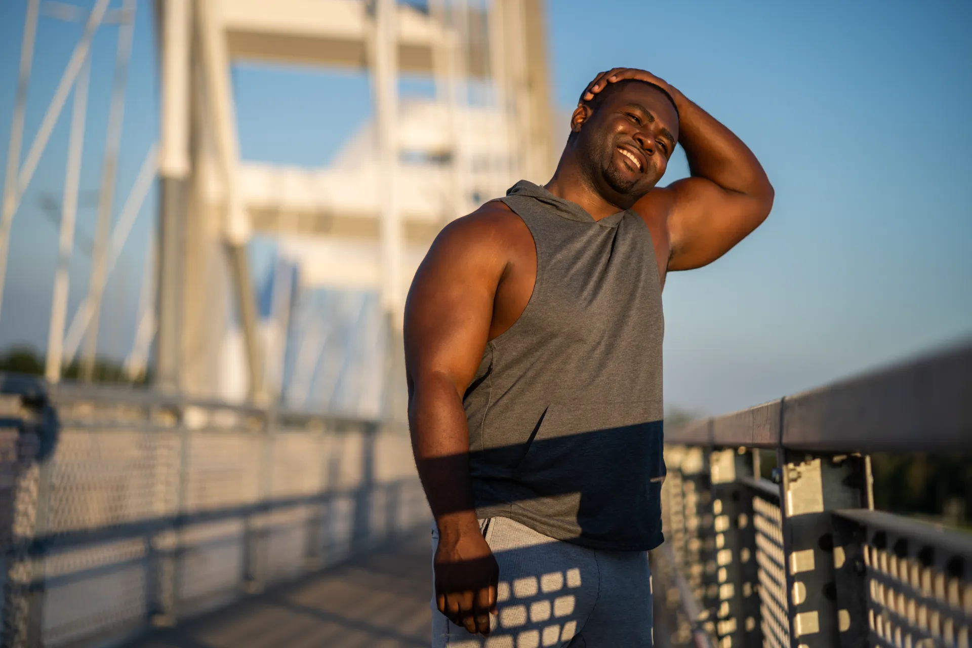 man exercising outdoor utc
